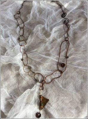 Neckpiece by Annie Desantis